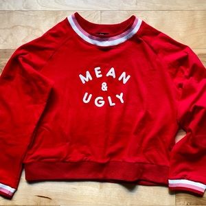 Valfre Mean & Ugly Cropped Sweatshirt